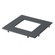 6in Square Slim Downlight Trim (2|DLTSL06SBKT)