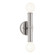 Torche 9.75 Inch 2 Light Wall Sconce in Polished Nickel (2|55159PN)