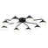 Semi Flush 8Lt LED (2|52608BK)