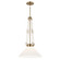 Albers 18.25 Inch 1 Light Pendant with Opal Glass in Champagne Bronze (2|52581CPZ)