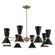 Chandelier 16Lt (2|52567CPZBK)