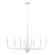 Oval Chandelier 8Lt (2|52528WH)