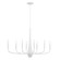 Oval Chandelier 8Lt (2|52528WH)