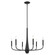 Chandelier 6Lt (2|52525BK)