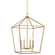 Townsend 6-Light Pendant in Warm Brass (128|3-422-6-322)