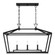 Townsend 3-Light Linear Chandelier in Matte Black (128|1-423-3-89)
