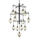 Brixton Chandelier (52|F6208-GRA/BCR)