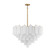 Addis 32'' Aged Brass Chandelier (205|ADD-316-AG-WH)