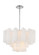 Addis 22'' Polished Chrome Chandelier (205|ADD-308-CH-WH)