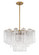 Addis 22'' Aged Brass Chandelier (205|ADD-308-AG-CL)