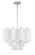 Addis 19.75'' Polished Chrome Chandelier (205|ADD-306-CH-WH)