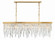 Winfield 49'' Antique Gold Linear Chandelier (205|WIN-217-GA-CL-MWP)