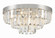 Hayes 8 Light Polished Nickel Flush Mount (205|HAY-1403-PN)