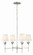Broche 28'' Antique Silver Chandelier (205|534-SA)