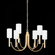 GUSTINE Chandelier (52|F1131-VGL)