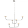 Pedra Three Tier Shallow Chandelier (279|KW 5623PN-ALB)