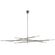 Rousseau Oversized Eight Light Articulating Chandelier (279|KW 5595PN-EC)