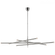 Rousseau Oversized Eight Light Articulating Chandelier (279|KW 5595PN-CG)
