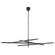 Rousseau Oversized Eight Light Articulating Chandelier (279|KW 5595BZ-ECG)