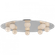 Pertica 30'' Eight Light Flush Mount (279|KW 4521PN-ALB)