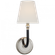 Basden Medium Sconce (279|CHD 2080PN/BRT-L)