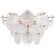 Loire Large Tiered Flush Mount (279|ARN 4451G-WSG)