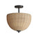 Maldives-Semi-Flush Mount (19|12604NABK)
