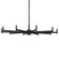 Chandelier 10Lt (2|52613BK)