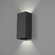 WINDOW IN/OUTDOOR SCONCE 11IN 4CCT (1357|WS-W230411-CS-BK)