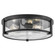 Medium Flush Mount (87|3243BK-CL)