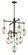 Brixton Chandelier (52|F6207-GRA/BCR)