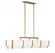 Orleans 8-Light Linear Chandelier in Distressed Gold (128|1-2332-8-60)
