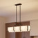 Orleans 5-Light Linear Chandelier in Black Cashmere (128|1-2330-5-50)