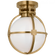 Gracie 10'' Captured Globe Flush Mount (279|CHC 4483AB-WG)