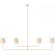 Go Lightly 70'' Four Light Linear Chandelier (279|BBL 5087CW-CW)