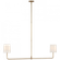 Go Lightly 54'' Two Light Linear Chandelier (279|BBL 5085SB-L)