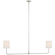 Go Lightly 54'' Two Light Linear Chandelier (279|BBL 5085PN-L)