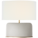 Amantani Medium Sculpted Form Table Lamp (279|KW 3683PRW-L)