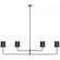 Go Lightly 70'' Four Light Linear Chandelier (279|BBL 5087BZ-BZ)