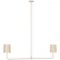 Go Lightly 54'' Two Light Linear Chandelier (279|BBL 5085CW-CW)
