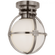 Gracie 7'' Captured Globe Flush Mount (279|CHC 4482AN-WG)