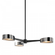 Allisio Chandelier (52|F7333-TBK/BCR)