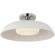 Cyrus 16'' Flush Mount (279|AL 4040PN/WHT-WG)