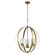 Winslow 30.75'' 3-Light Chandelier with Clear Seeded Glass in Natural Brass (2|44034NBR)