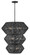 Double XL Multi Tier Chandelier (87|40388BLK)