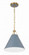 Xavier 12'' Vibrant Gold + Blue Pendant (205|XAV-B8301-VG-BL)