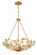 Marselle 6 Light Antique Gold Chandelier (205|MSL-306-GA)