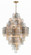 Addis 20 Light Aged Brass Chandelier (205|ADD-319-AG-AU)