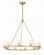 Aragon 34.75'' LED Soft Brass Chandelier (205|ARA-10265-SB-ST)