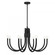 Sorrento 8-Light Chandelier in Matte Black (128|1-6680-8-89)